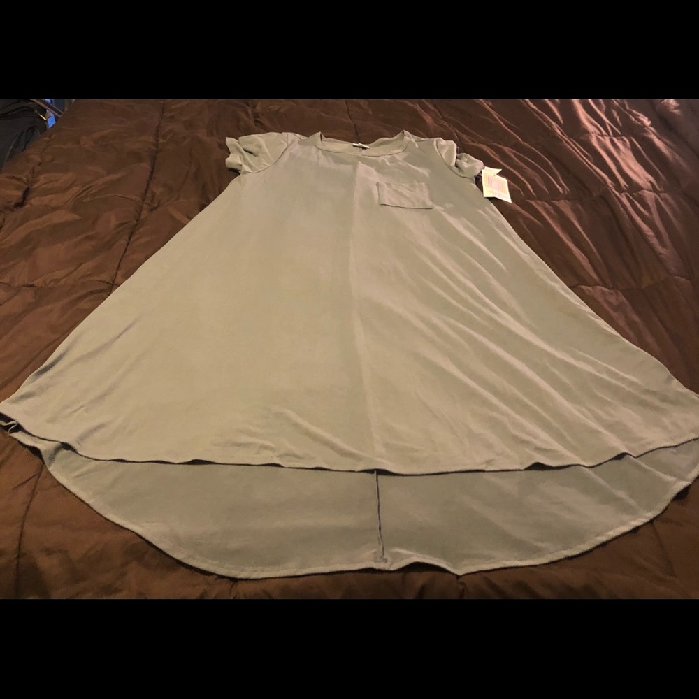 Lularoe XL Carly, grey NWT